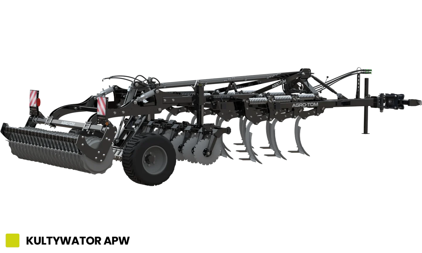 Cultivator de miriște Agro-Tom - model APSP W 4.0