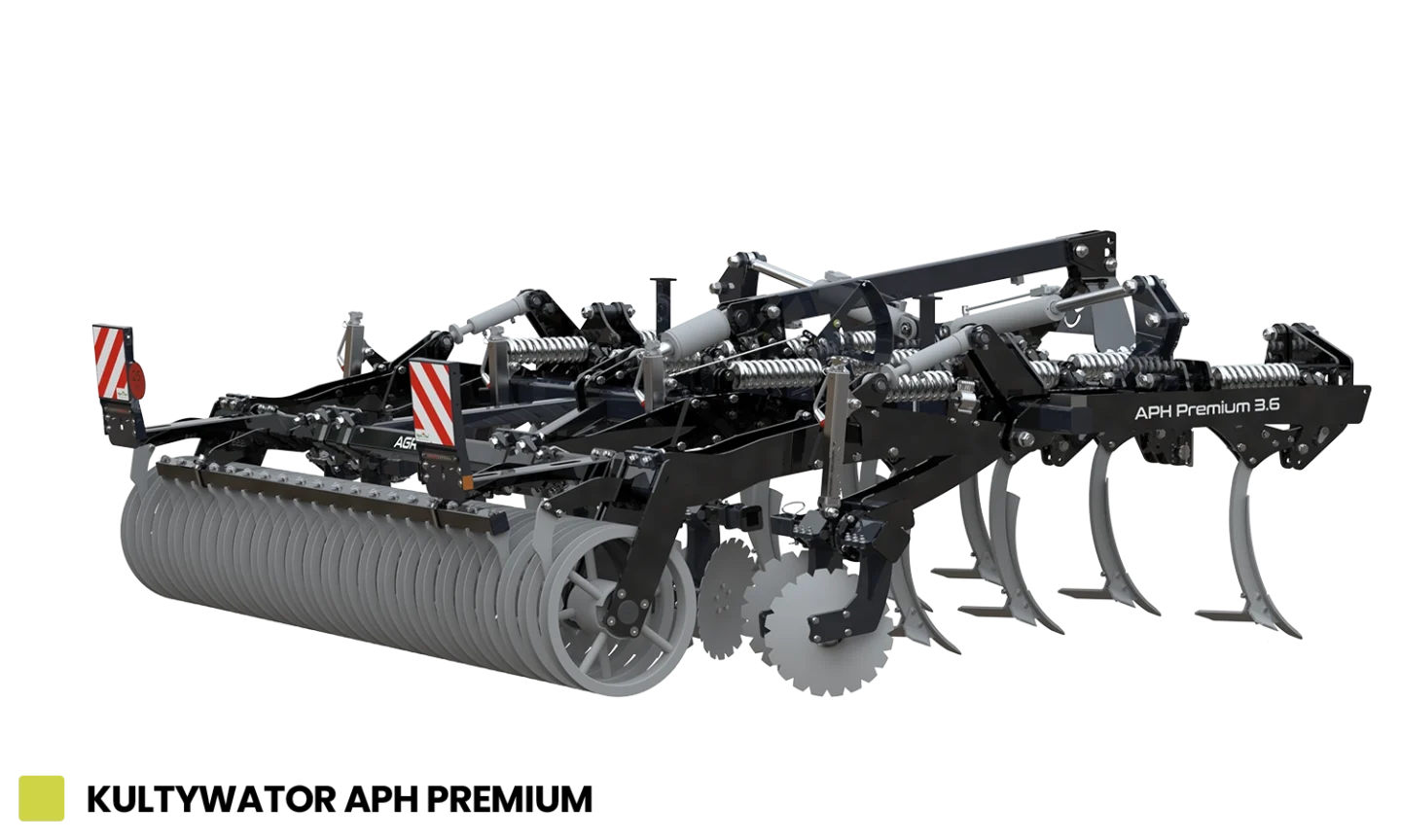 Cultivator de miriște Agro-Tom - model APSPH Premium 3.6
