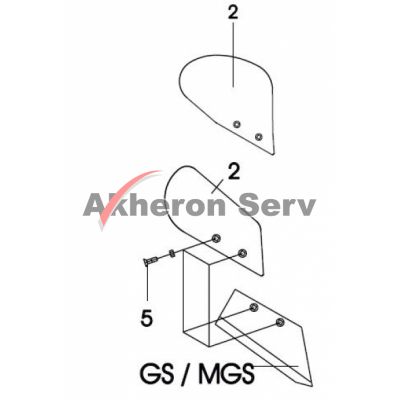 Cormana antetrupita AM dreapta REGENT